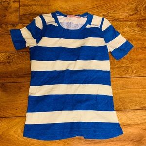 JUICY COUTURE NAUTICAL STRIPED SHIRT SMALL